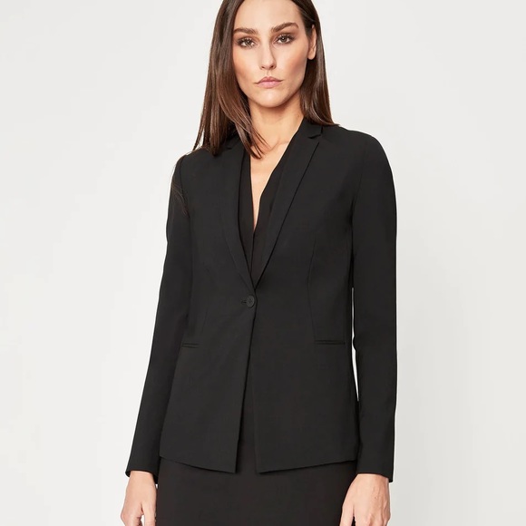 Elie Tahari Black Career-wear Blazer - Picture 1 of 9